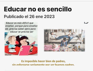 Educar no es sencillo